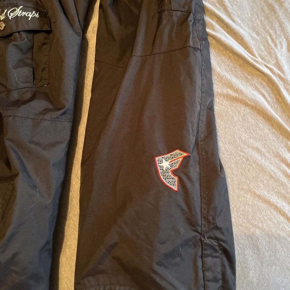 RARE Famous Stars And Straps 686 Snowboard Ski Snow Pants Large Travis Barker - Picture 4 of 8